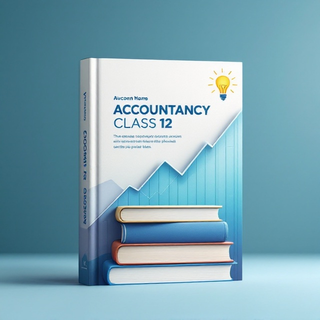 A clean and modern design featuring a financial graph transitioning into a stack of books, set against a subtle blue gradient background. A light bulb icon symbolizes ideas and learning, placed at the upper corner for balance.