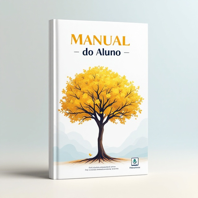 A vibrant vectorized ipe tree with golden yellow blooms is placed prominently in the center of the cover, symbolizing joy and commitment. The background features a subtle, gradient white to light sky-blue transition, enhancing the tree's colors and evoking a sense of upliftment.