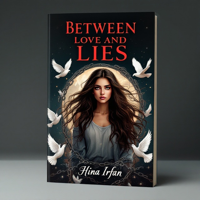 A striking and detailed illustration of a beautiful girl with long flowing hair, standing resolutely at the center of the cover. Her eyes reflect a complex mix of emotions - determination, grief, and love. The background transitions from dark to light shades, symbolizing the journey from despair to recovery, with subtle imagery of broken chains dissipating into doves around her, highlighting resilience and freedom.