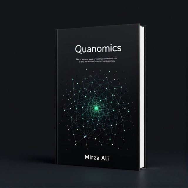 Abstract lines and minimalist dots interwoven to form a complex network of geometrical shapes emanating from the center, set against a black background. A hint of green and blue gradients subtly illuminate the lines to create depth and the illusion of dynamic interaction.