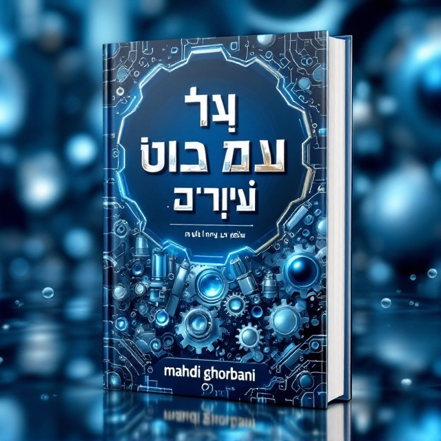 A dynamic industrial landscape featuring sleek machinery and gears, set against a backdrop of futuristic blue and silver hues. In the foreground, a high-definition image of oil droplets merging with mechanical components, symbolizing the concept of lubrication. The book title and author name are framed within a gear-shaped border that subtly integrates into the overall scene.