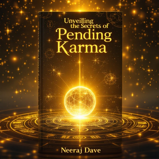 A golden yellow celestial sky with intricate zodiac constellations and swirling cosmic patterns as the backdrop. A celestial sphere glowing softly sits centered atop a faded outline of the karmic wheel with faintly etched mandalas around the edges. Mysterious glowing beams radiate from the center of the sphere, emphasizing its spiritual energy.