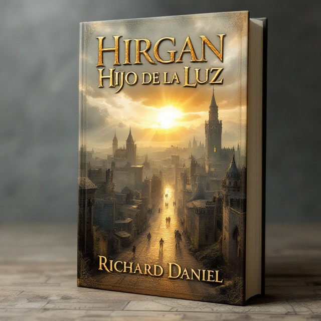 An ethereal medieval cityscape grazes the horizon, with pastel-aged hues washing over stone towers and cobblestone streets. Shadows of mythological creatures flicker in the dim light as beams of ethereal light break through the overcast sky, creating a sense of awe and looming mystery.