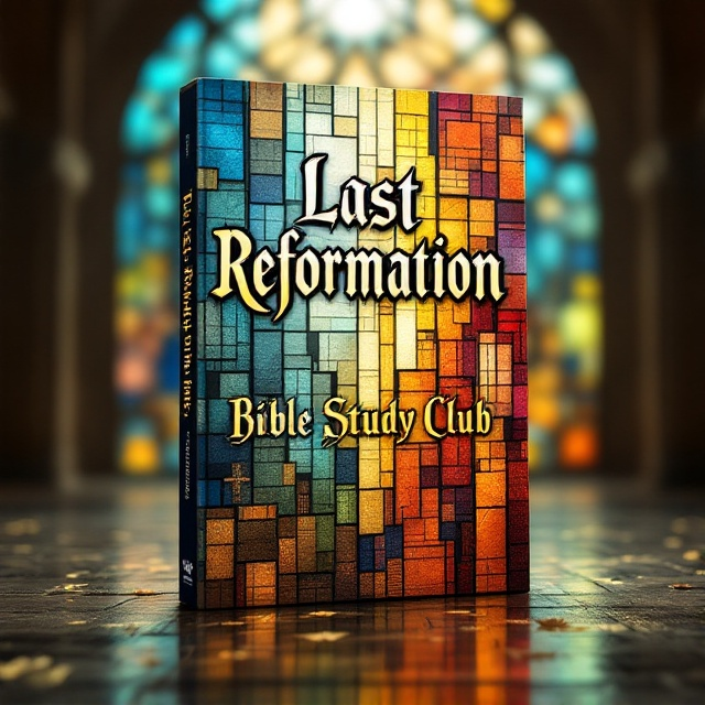 A dynamic and modern collage of stained glass with elements of a historic church setting. The stained glass forms a colorful mosaic in the background that transitions into abstract geometric shapes, suggesting a bridge between old and new ideologies. Subtle rays of light shine through, symbolizing enlightenment and discovery.