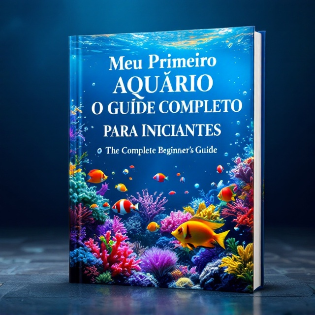 A vibrant depiction of an underwater scene featuring colorful fish swimming amidst lush, colorful corals. The background fades into a deep blue, giving an illusion of depth, with a subtle hint of light filtering from the surface above. Small bubbles rise intermittently, adding dynamism to the static image, with an overall luminous glow highlighting the beauty of the marine life.