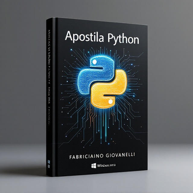 A sleek black matte background with subtle, glowing circuit patterns. In the center, a stylized large Python logo entwines with an Arduino microcontroller silhouette. Radiating from it are beams of colorful light that mimic DMX lighting effects, with faint outlines of the Windows logo interwoven with digital abstract art to instill a sense of mystery and technology fusion.
