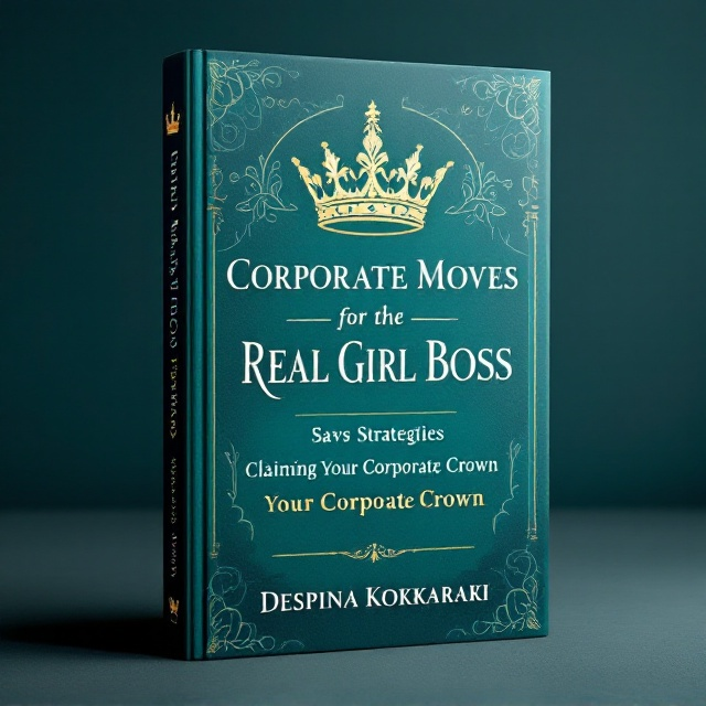 The cover features a central, large, bold crown icon at the top, subtly overlaid with intricate, elegant patterns. A rich, deep teal background exudes sophistication and power. Below the crown, the title is displayed prominently with a striking contrast in color, making it both eye-catching and readable. A slight shadow effect adds depth. The author's name is elegantly placed at the bottom in a refined script, completing the design in a balanced manner.