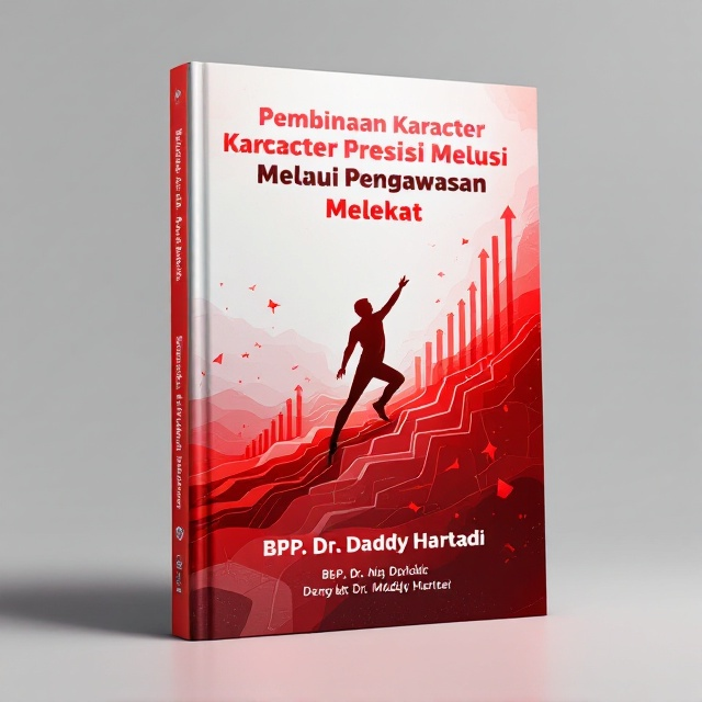 A dynamic, abstract portrayal of a human silhouette in motion, symbolizing growth and development, with overlaying illustrations of ascending paths or vectors. Red hues dominate the composition, symbolizing passion and strength, with gradient tones adding depth.