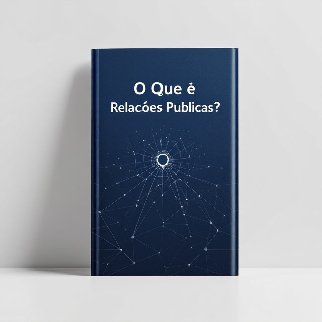 A minimalist design with an abstract geometric network pattern symbolizing connections and communication, set against a dark blue background to convey professionalism. A sleek, modern icon representing networking at the center.