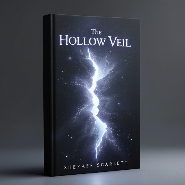 A central, stylized tear in the fabric of reality, glowing with a spectral silver color, is positioned slightly off-center for intrigue. The crack's edges have a swirling, smoky texture with hints of deep violet, suggesting magic seeping through. Subtle glowing particles drift from the opening, creating an eerie, mystical aura against a deep, muted dark gray background.