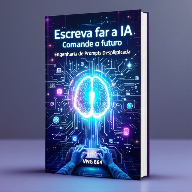 A futuristic and dynamic design with a glowing holographic effect. The background features a nebulous gradient of deep purples and electric blues, infused with a grid-like digital matrix pattern. At the center, a human figure typing on a keyboard emits glowing streams of light that morph into intricate circuits radiating outward, connecting a central glowing artificial brain. Icons of machine learning algorithms, neural networks, and code symbols orbit subtly around this centerpiece, adding to the technological theme. The title is illuminated in a glowing white font with a halo effect, creating a focal point. Subtle sparkles and light trails give a sense of movement and discovery.