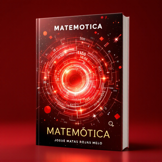 A glowing red vortex of numbers and mathematical symbols spiraling outward from the center of the cover, with a dynamic, exciting energy. The vortex is surrounded by abstract, geometrical shapes in complementary shades of red, creating a sense of movement and discovery. Bright accents of white and gold are sprinkled across the vortex to highlight key parts, adding depth and sophistication. The background fades into darker shades of red along the edges for contrast.