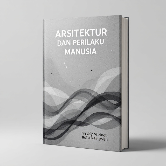 The cover design features abstract grey lines subtly layered across a textured grey canvas, creating a sense of mystery and depth. Lines weave and intersect unevenly, symbolizing human behaviors and architectural spaces. Accents of soft white and darker grey tones are scattered asymmetrically to draw the eye to certain focal zones.