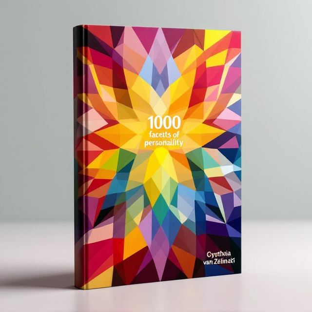 A dynamic, kaleidoscopic burst of colors carefully organized into geometric facets resembling a mosaic. The intricate arrangement transitions seamlessly between shades, using bold gradients and tonal shifts that create a sense of depth and movement. The cover suggests sophistication and complexity through its deliberate but mesmerizing interplay of hues.