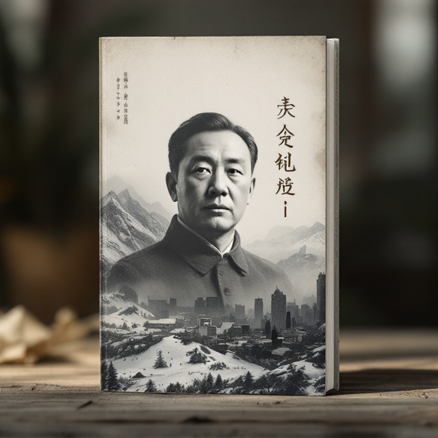 A black-and-white photo of 郭晨琛, slightly faded for a nostalgic feel, is placed prominently at the center. The backdrop transitions from a snowy mountain landscape (representing “边城雪”) on the lower half to a bustling city skyline (representing “都市影”) in the upper half, rendered in muted tones. A subtle overlay of fog adds an air of melancholy and distance. The edges of the cover have a vignette effect, drawing focus towards 郭晨琛’s gaze—determined and resilient, yet tinged with melancholy.