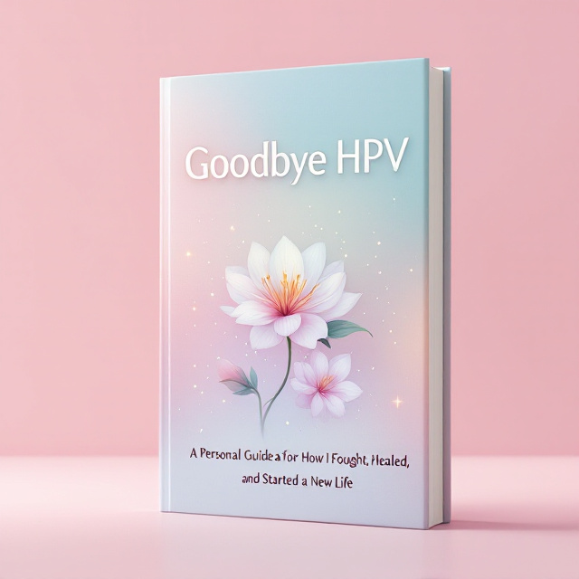 A soft gradient background transitioning from pastel blues to gentle pinks, symbolizing hope and healing. In the center, a delicate yet abstract illustration of a blooming flower, representing rejuvenation and new beginnings. Surrounding the flower are subtle glowing particles that enhance the idea of positivity and transformation.