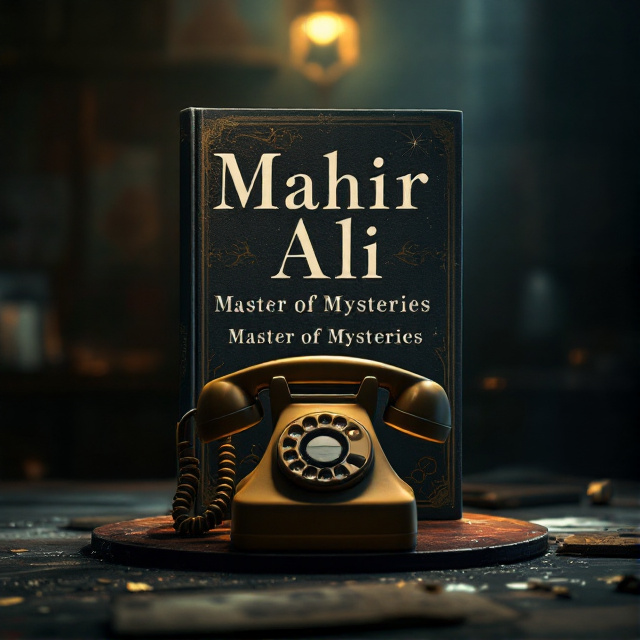 A dimly lit room showcasing an iconic vintage object from the 1960s, like a rotary phone, surrounded by shadows hinting at hidden mysteries. A subtle texture overlay to emulate an aged ambiance.