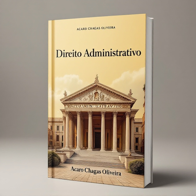 The cover features a magnificent illustration of a historic Roman government building, set against a soft yellow backdrop to evoke a sense of timelessness and gravitas. The architecture is detailed, capturing classical columns and intricate stonework, symbolizing the foundation and authority of administrative law. The book title is centrally positioned at the top, seamlessly integrated into the sky above the building, while the author's name is elegantly placed at the bottom, anchoring the composition.