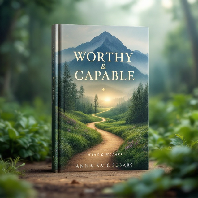 A serene landscape featuring a gently winding path leading through lush greenery, symbolizing the journey of faith and perseverance. A distant mountain looms beyond the path, shrouded in mist, representing the trials and triumphs inherent in spiritual growth. The path is illuminated by a soft golden light, hinting at divine guidance.