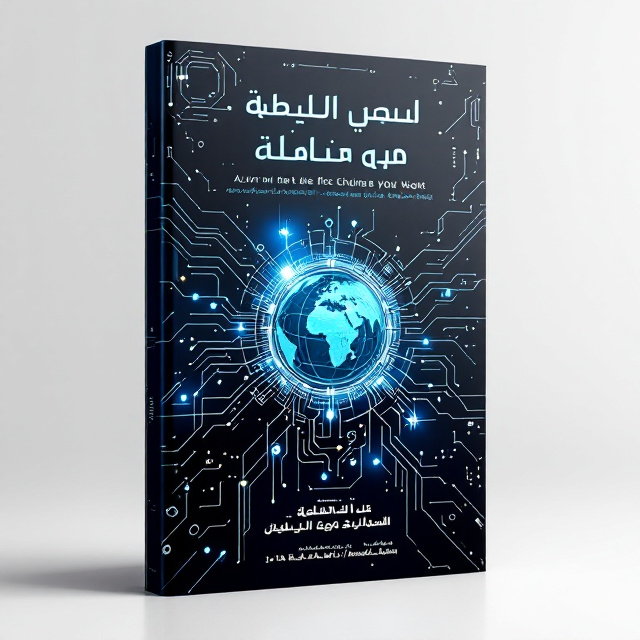 A geometric collage of futuristic designs featuring interconnected circuits, digital nodes, and glowing technological elements in blue tones is set against a gradient black-to-white background. Centered on the cover is a subtle silhouette of a globe surrounded by symbols representing science and technology. The design includes faint overlays of data visuals, symbolizing the digital revolution, with textured visuals that highlight the "gap" to signify the book's primary concept.