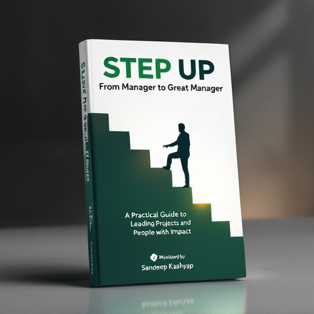 A professional and sleek design featuring a silhouette of a person climbing a staircase, with the final step brightly illuminated to symbolize progression and achieving greater heights. The stairs have a slight diagonal upward trajectory, and the background has a soft gradient transitioning from dark green at the bottom to white at the top, symbolizing growth and clarity. An abstract arrow connecting the stairs reinforces the idea of upward movement.