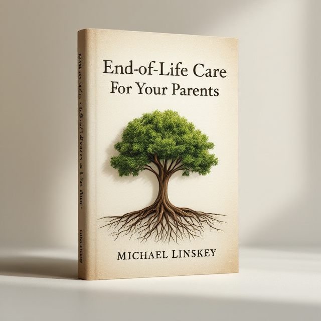 A solitary, stylized tree with a textured, organic design sits centered on the cover. The tree’s roots spread downward, intertwining and sprawling deep into the lower part of the cover, while lush green leaves extend upward, creating a symmetrical and balanced aesthetic. The background is a soft beige or creamy gradient with subtle texture, symbolizing warmth and continuity. Above the canopy of the tree, the title is boldly arched with a classic serif font. Beneath the roots, the author's name is elegantly placed, set in a smaller but complementary font style.