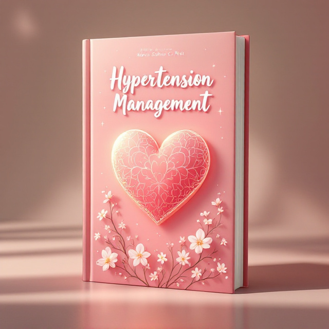 A large, softly illustrated heart sits at the center of the cover, radiating subtle, glowing light red hues. The heart is stylized with intricate floral lace-like patterns for an aesthetic, cute effect. Surrounding the heart, delicate vines and small blooming flowers swirl outward, harmonizing with the theme of health and care. The background is a pastel gradient of light red blending seamlessly into soft pink, offering a warm, inviting appeal. Small, faint sparkles are scattered around the design to enhance the whimsical and cute atmosphere.