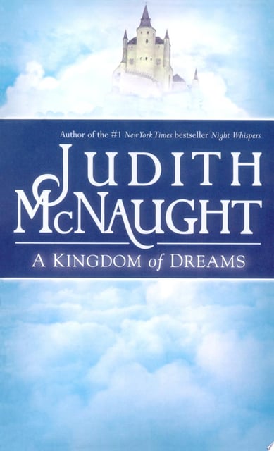 The cover features a castle emerging from soft clouds, set against a pale blue sky. The imagery suggests a dreamlike quality, hinting at the romance and mystery within the story.