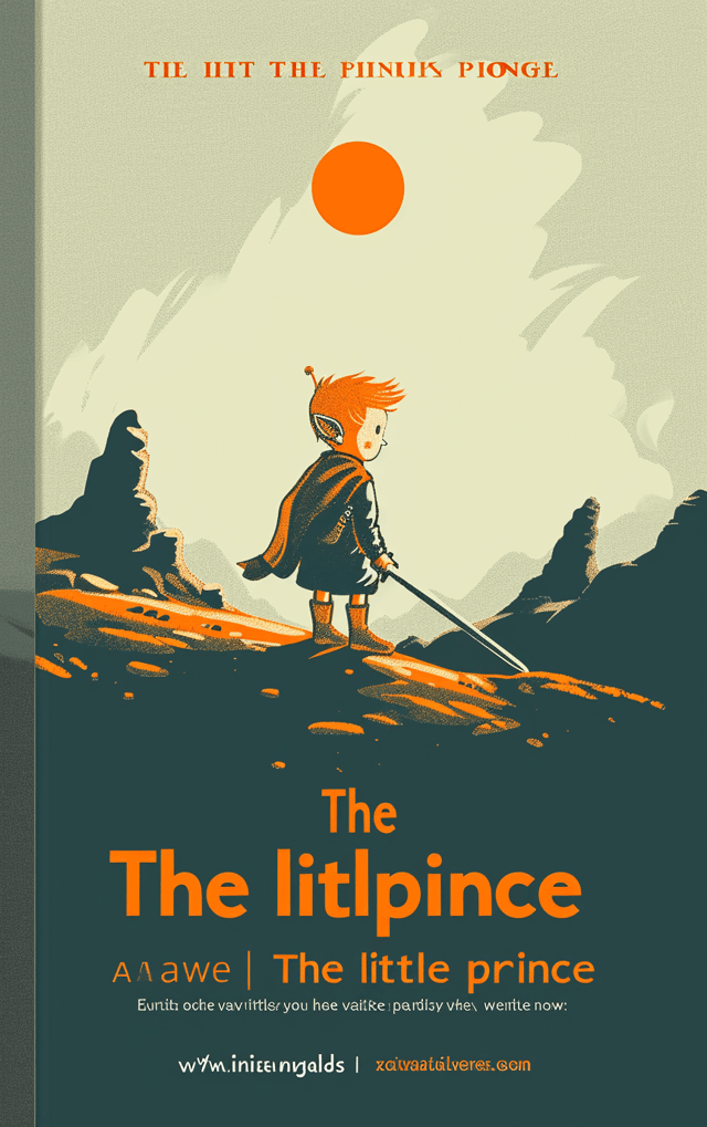Book Cover Design for a book - flux_plain