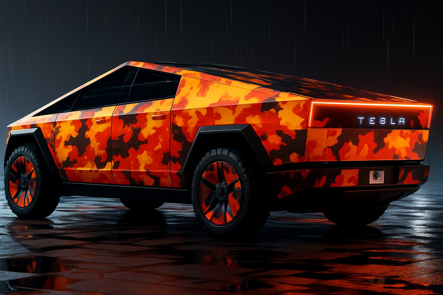 Professional box truck wrap with clean branding