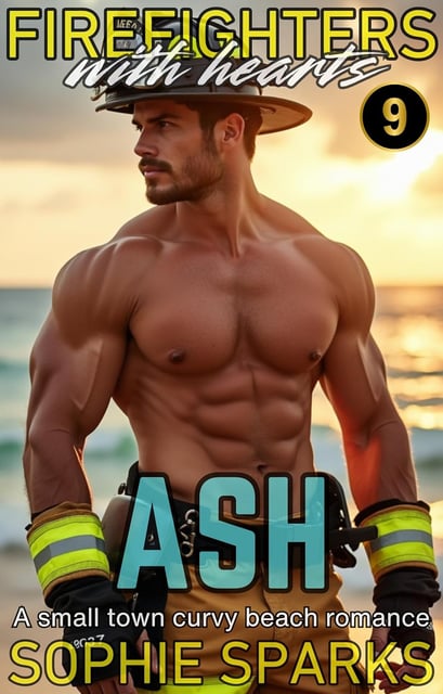 Ash: A Small Town Curvy Beach Romance Cover