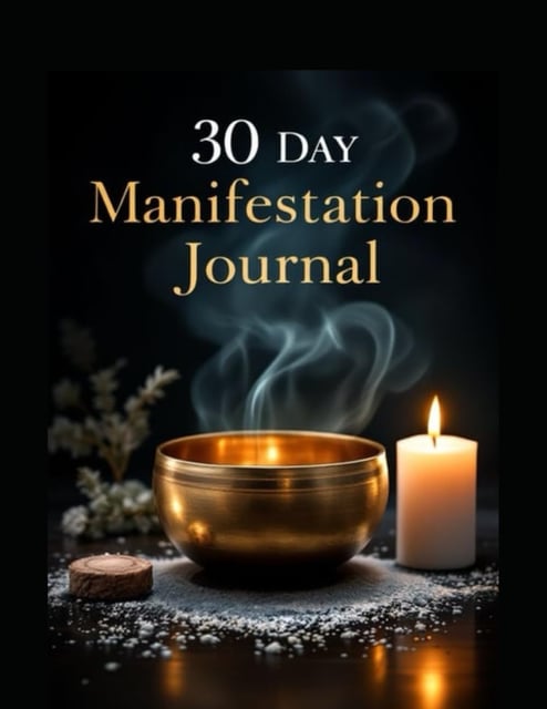 30 Day Manifestation Journal Cover