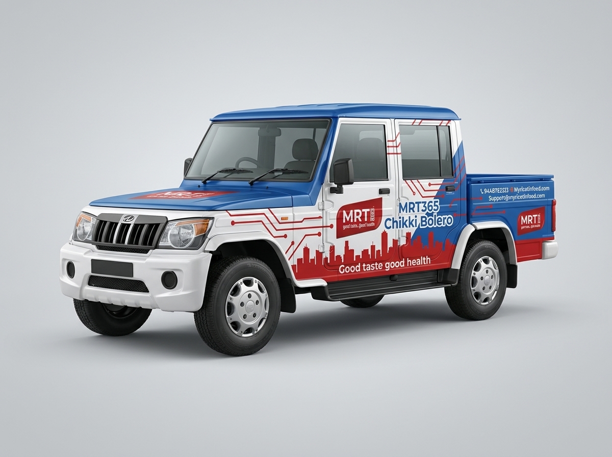 Bolero jeep wrap with city skyline and circuit design