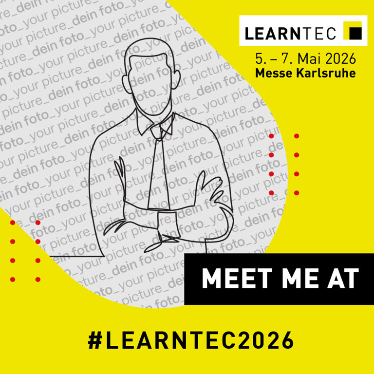 Social media template for Learntec 2026