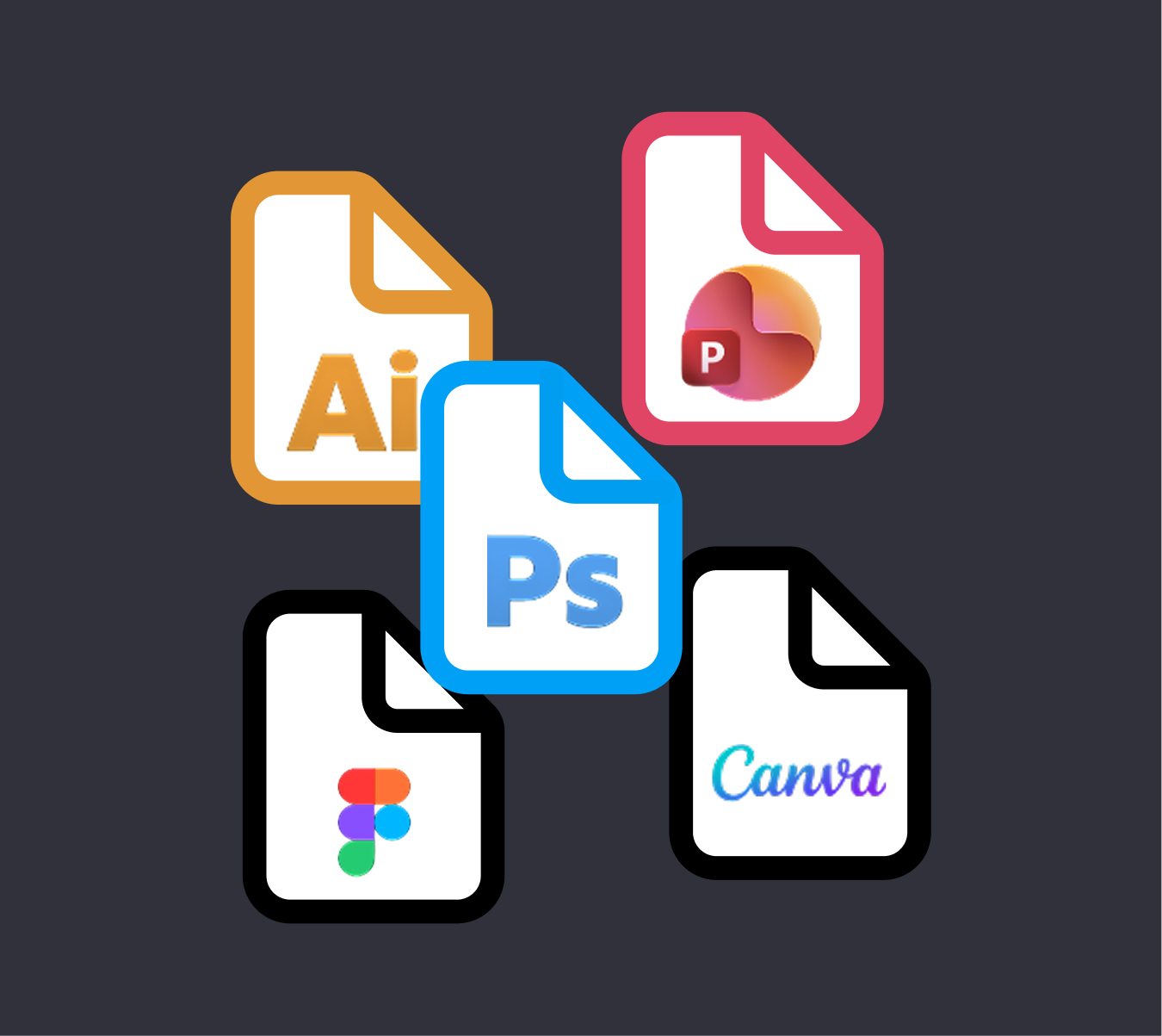Design files for a Bluepic template