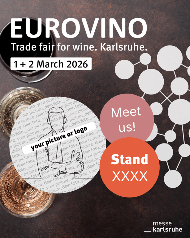 Social media template for EUROVINO 2026