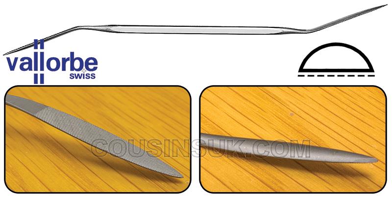 Half Round (12964, Cut 2) 4.7 x 1.4mm