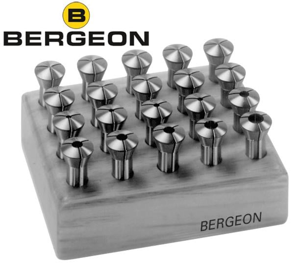 Set of Lathe Collets Bergeon 1766-21A