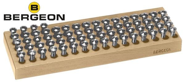 Set of Lathe Collets Bergeon 1766-21S