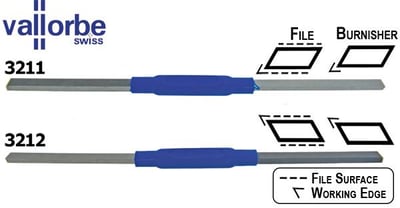 Pivot File & Burnisher, Vallorbe Swiss