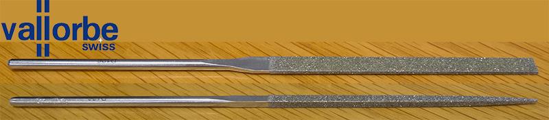 Vallorbe Swiss Diamond Needle Files, Premium
