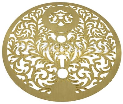 Mask Ø140mm (Brass Colour)