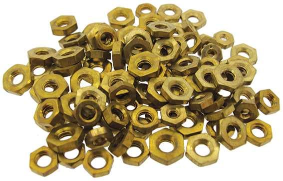 Brass Nuts Assorted