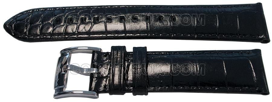 Armani AR2411 Watch Strap, Black