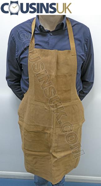 Suede Leather Apron (Cousins), 860 x 600mm