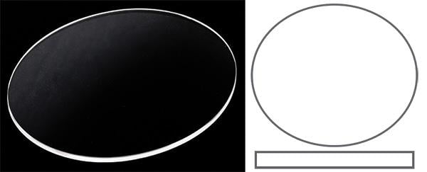 37.90mm x 32.80mm (Case Back Crystal x T1.00mm) Audemars Piguet Milenary