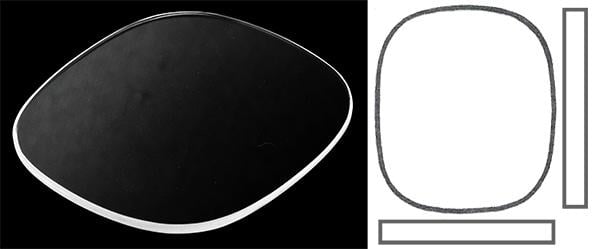 27.85mm x 24.85mm (T0.80mm) Audemars Piguet