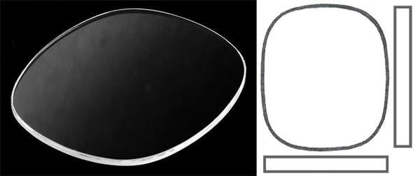 24.50mm x 21.50mm (T0.80mm) Audemars Piguet