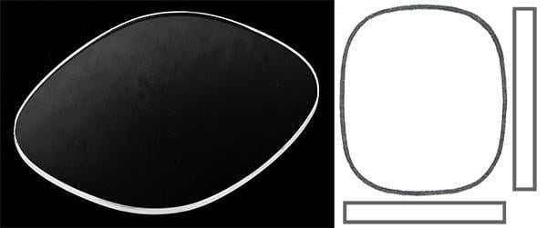 31.80mm x 26.80mm (T0.80mm) Audemars Piguet