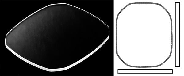 25.80mm x 22.80mm (T0.75mm) Audemars Piguet